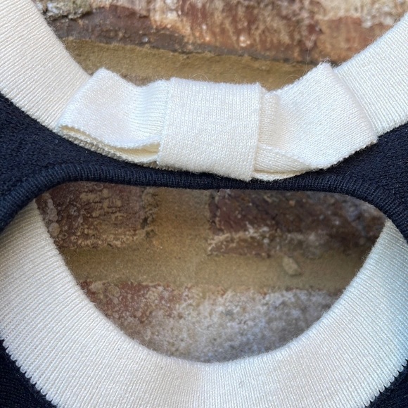 Kate Spade Quincy Brighton Black and Cream Cocktail Dress Small - Picture 8 of 10